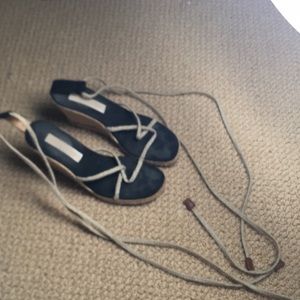 Michael Kors espadrille wedge 7 1/2